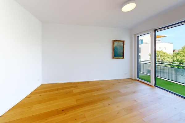 Zimmer ohne Möbel