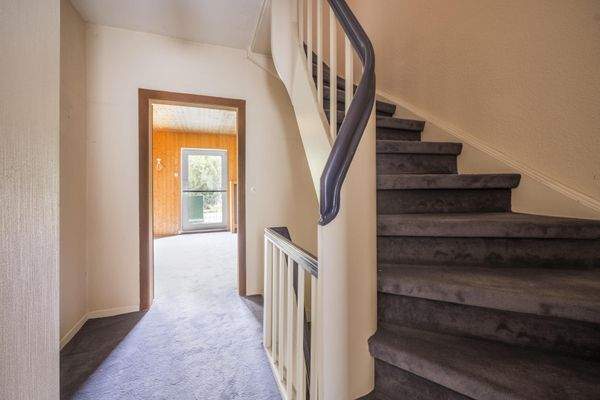 Aufgang zum Dachgeschoss