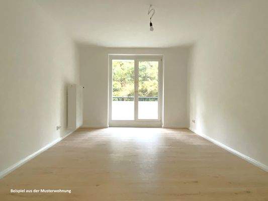 Musterwohnung Balkonzimmer