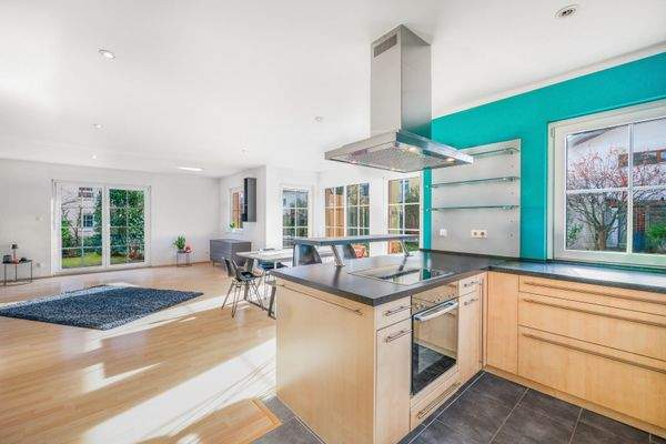 Offener Wohn-/ Koch-/ Essbereich