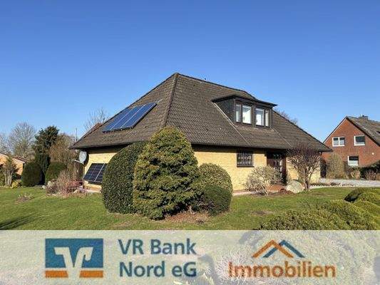 Frontansicht des Hauses