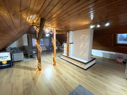 ausgebauter Dachboden