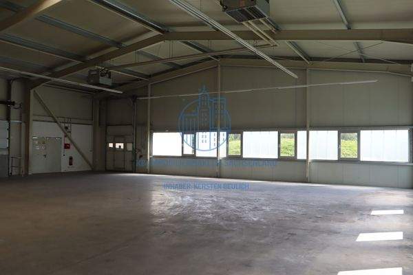 Innenausstattung der Warmhalle