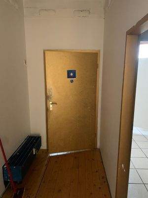 Flur zu den Toiletten