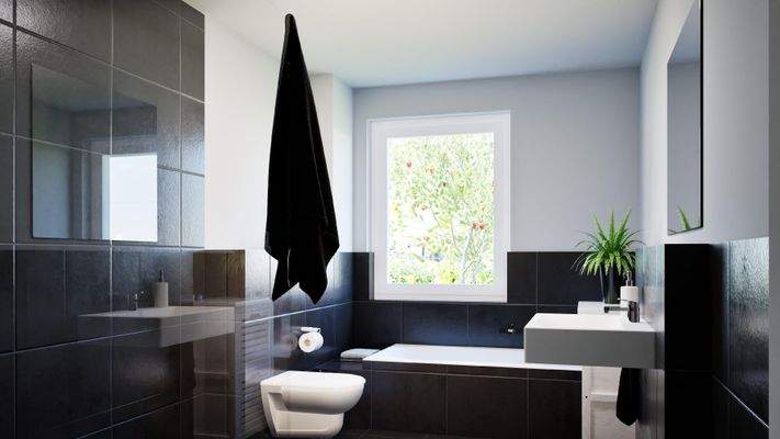 Bad (Wohnbeispiel, Visualisierung)