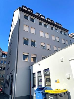 Gebäuderückseite