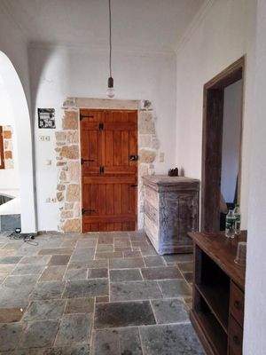 Kreta, Sikia: Drei Häuser auf einem Grundstück mit Meerblick zu verkaufen