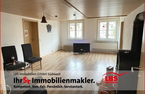 Wohnzimmer mit Schwedenofen