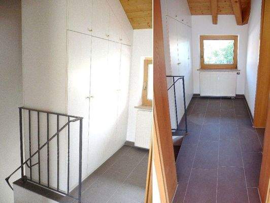 Flur mit Einbauschrank