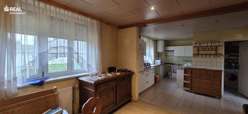 Wohnzimmer und Küche