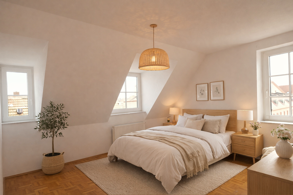 Schlafzimmer generiert