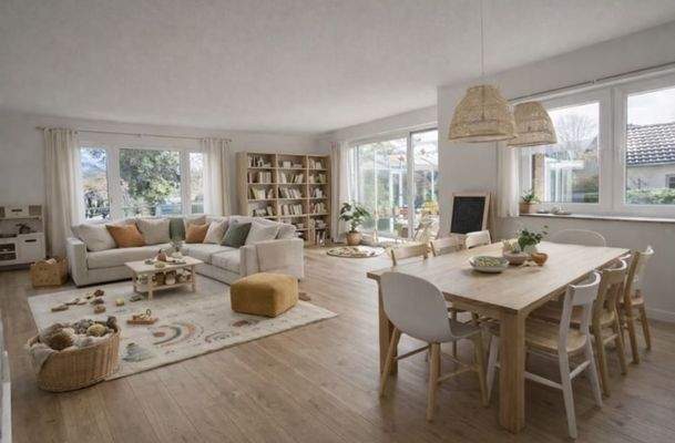 Wohnzimmer KI Inspiration 2