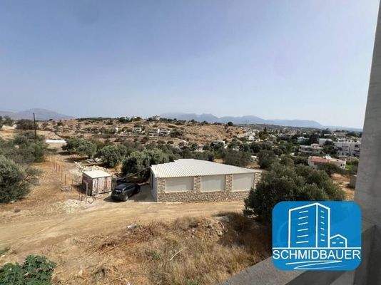 Kreta, Pitsidia: Rohbau - Unfertiges Haus in herrlicher Lage zu verkaufen