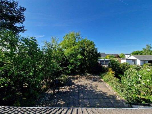 Blick auf die Terrasse / Garten