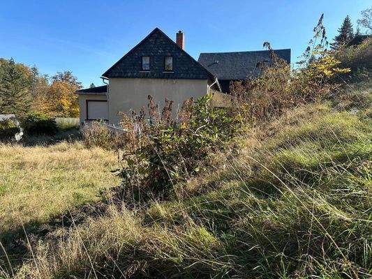 Hausansicht aus dem Garten