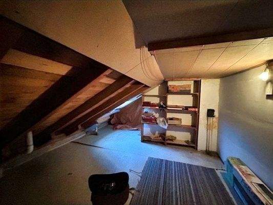 viel Stauraum im Speicher