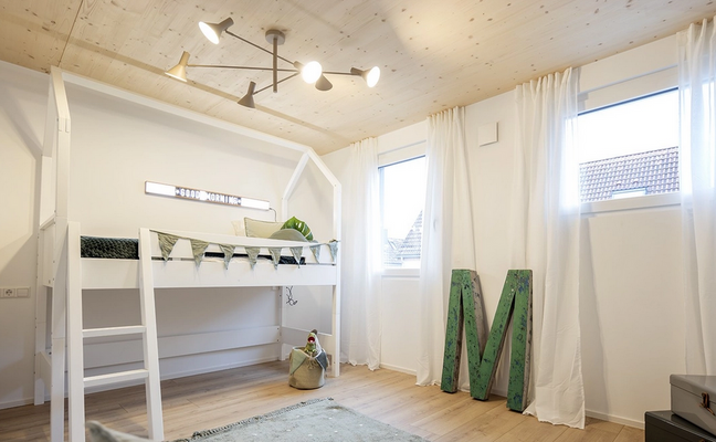 Gemütliche Zimmer, die Kinderherzen höher schlagen lassen