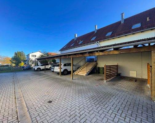 Ansicht vorne/Carport