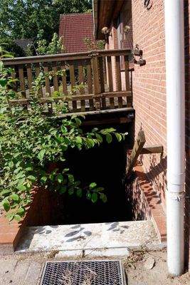 Außentreppe zum Keller