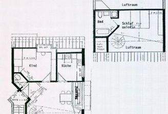 Grundriss beider Etagen