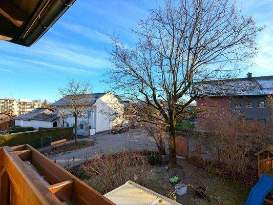 Blick vom Südbalkon