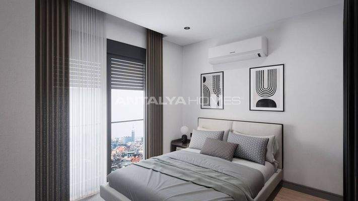 Flats for Sale in Antalya Near the Municipality Building