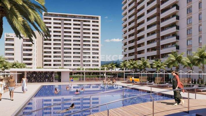 Unblocked Sea View Apartments in Mezitli Mersin