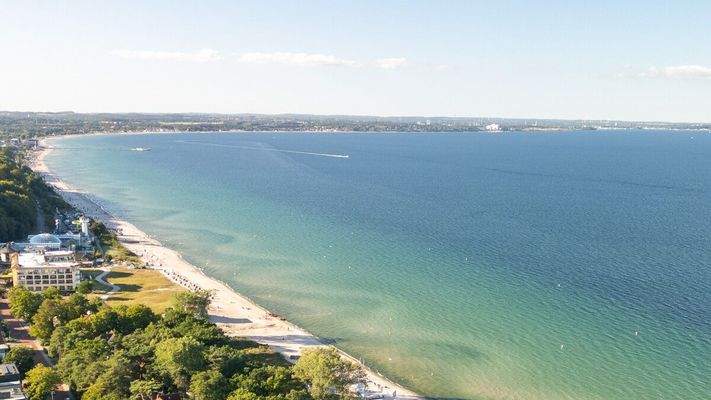 Das Meer direkt vor der Tür