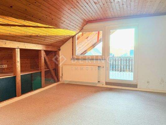 Hobby/Zimmer mit Loggia