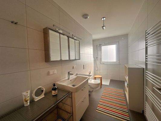 Tageslichtbad mit Dusche 