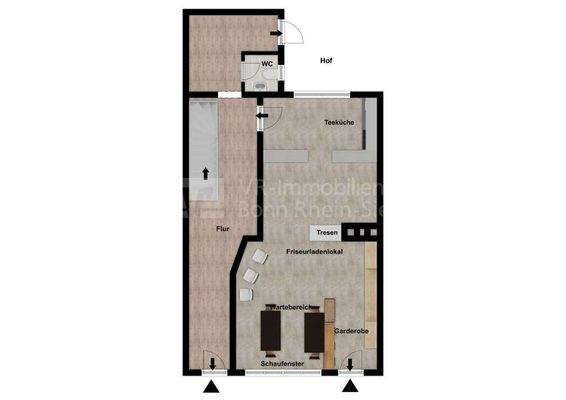 5010 Grundriss Ladenlokal