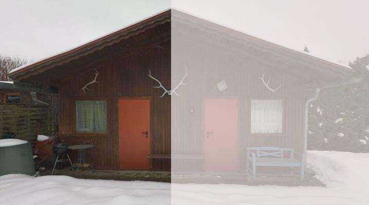 Gartenhaus (linke Seite)