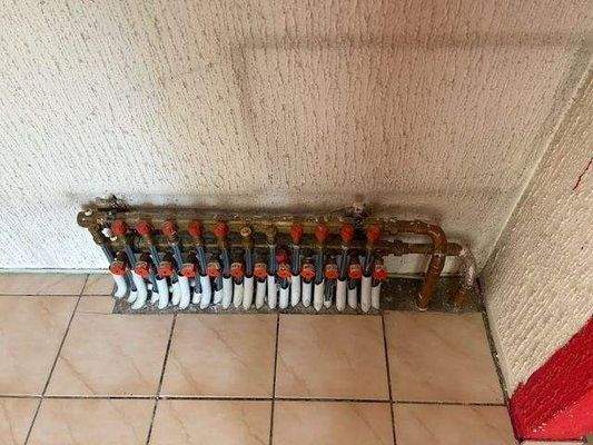 .. Fußbodenheizung im EG !