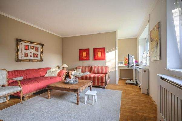 Wohnzimmer der Einliegerwohnung