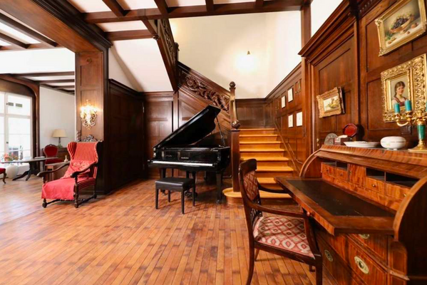 WE01/EG: Wohn- und Kaminzimmer