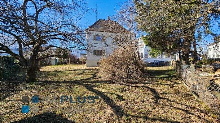 Ansicht des Grundstückes