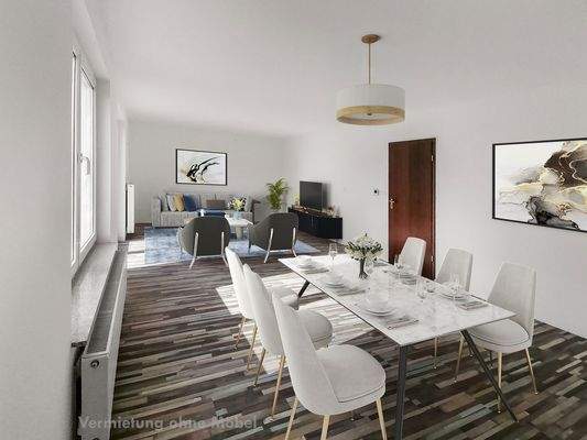 Helles 36qm Living Room im EG