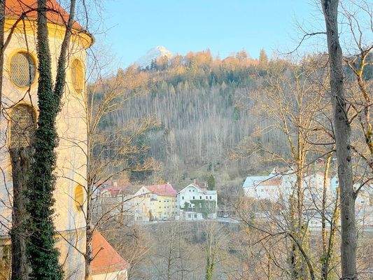 Hausansicht vom Schloß aus