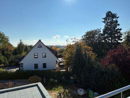 Blick von der Dachterrasse