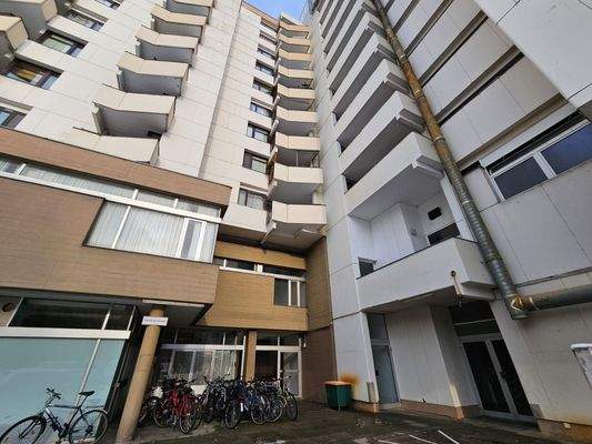 Ansicht Eingang Rückseite