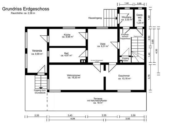 Grundriss Erdgeschoss
