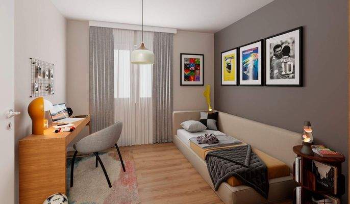 Praktisches weiteres Zimmer