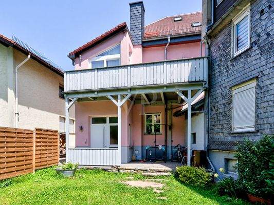 Außenansicht vom Garten