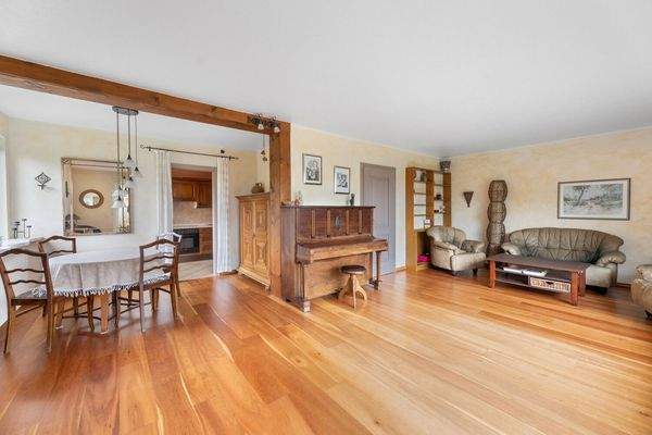 Wohn-/Essbereich Blick Richtung Küche