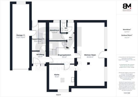 Grundriss Erdgeschoss