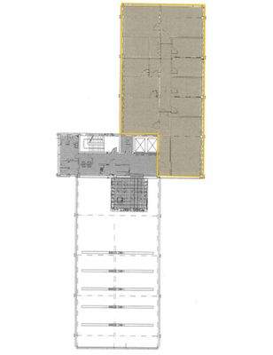 Grundriss 5. OG ca. 350 m²