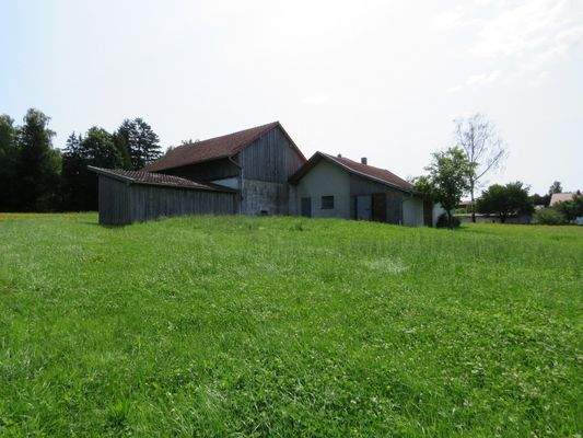 Stall und Scheune Rückansicht     