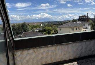 Aussicht von Dachbalkon