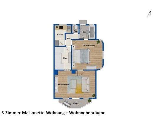 Grundriss 5. Etage 