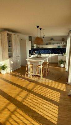 Offene Wohnküche - (KI generiert)